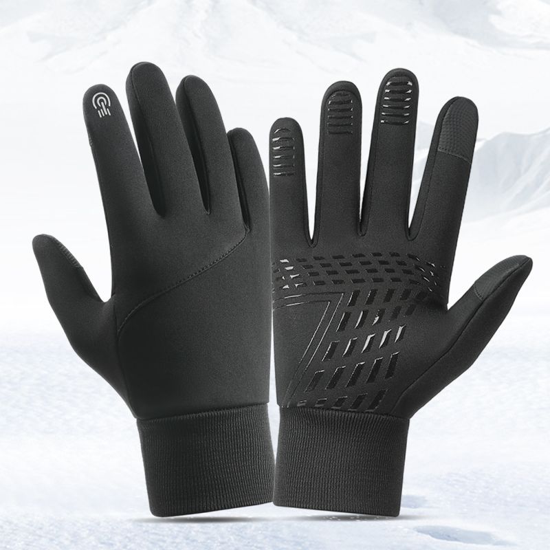 Ski Glove Waterproof - Rękawice rowerowe męskie damskie motocyklowe jesienno-zimowe