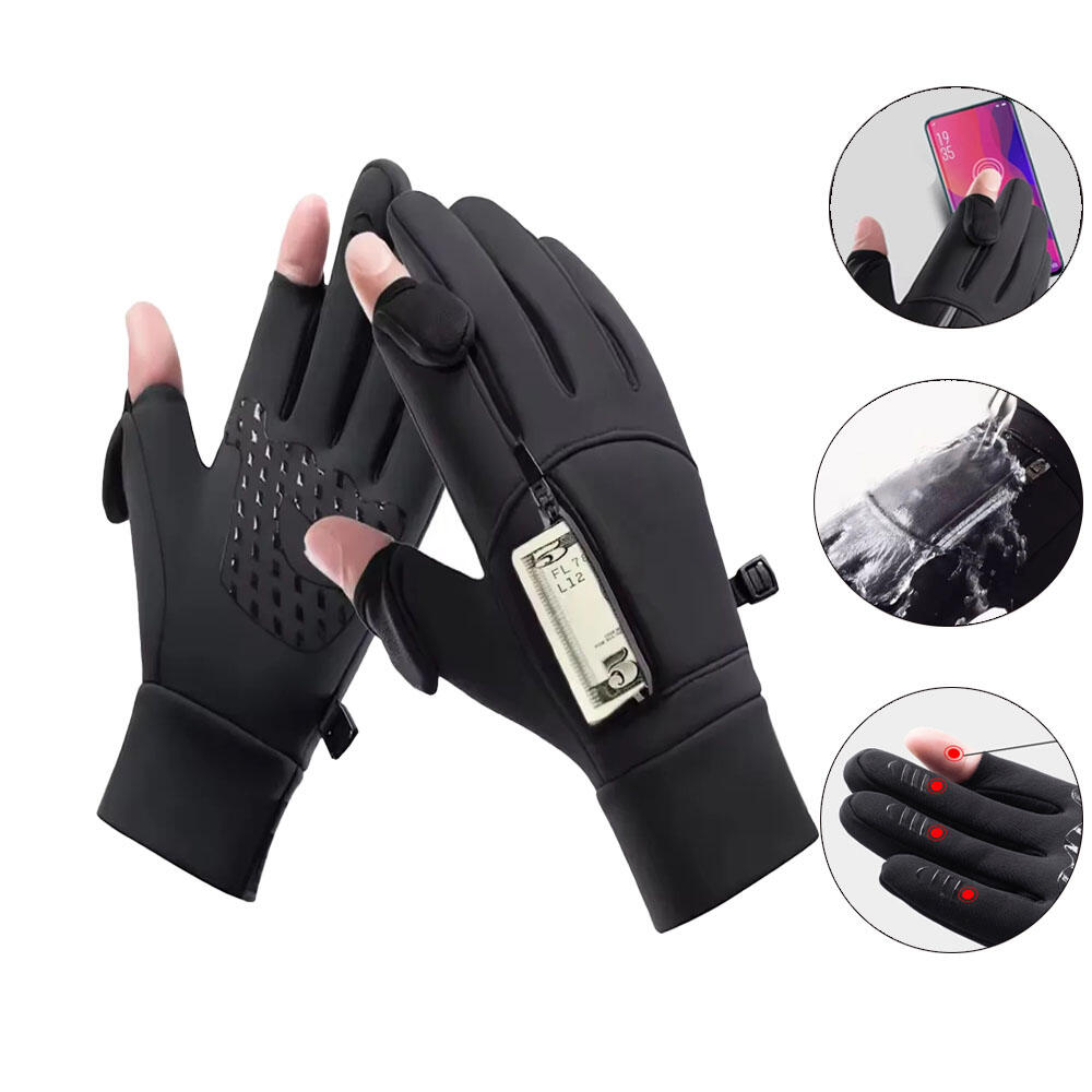 Ski Glove Waterproof - 1 Para Zimowych Ciepłych Rękawic Dotykowych