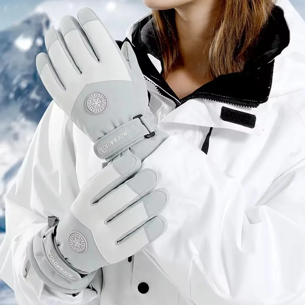 Ski Glove Waterproof - Wodoodporne rękawice narciarskie Damskie zimowe rękawice
