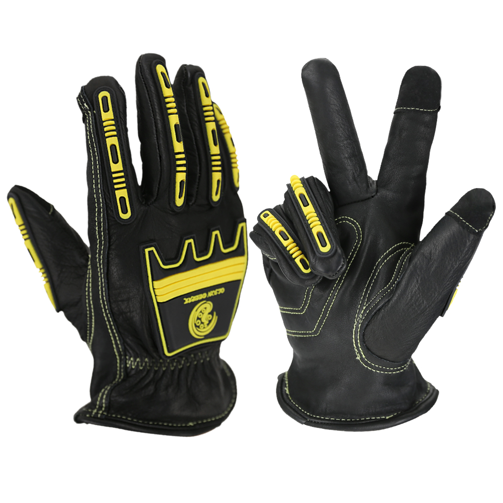 Odporne na uderzenia skórzane  – Work Glove Impact recenzja i cena