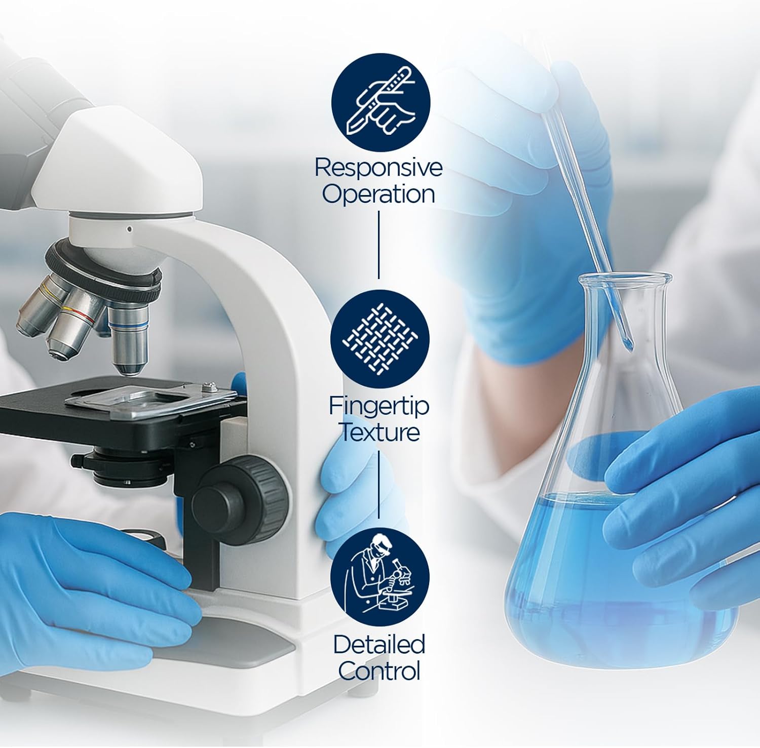 Rękawice nitrilowe medyczne, 1 – Exam Glove Nitrile recenzja i cena