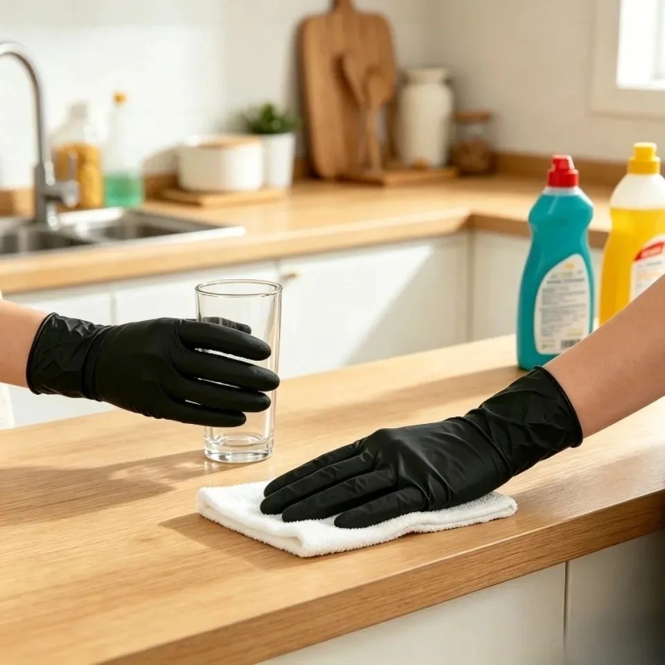 100 sztuk/pudełko Czarne rękaw – Latex Disposable Glove recenzja i cena