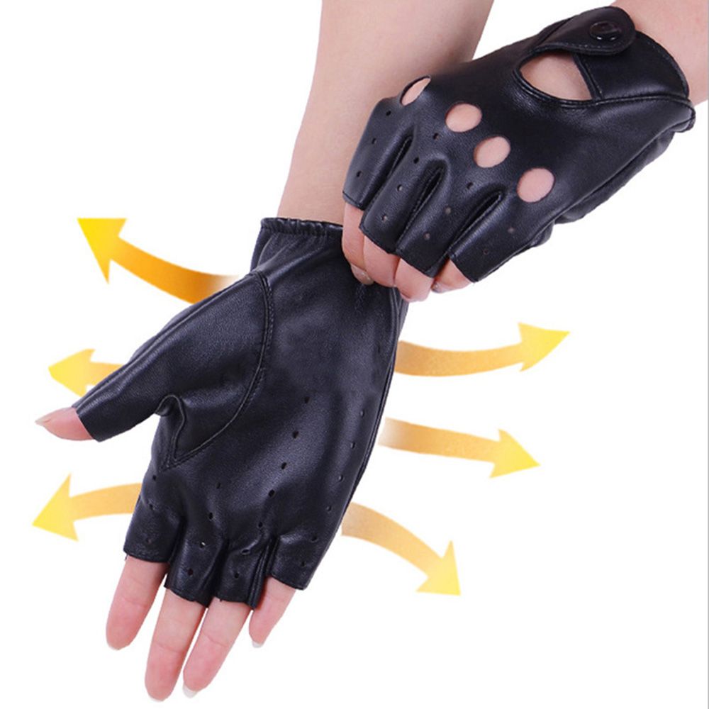 Modne rękawiczki bez palców Go – Leather Driving Glove recenzja i cena