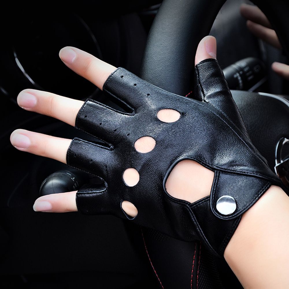 Modne rękawiczki bez palców Go – Leather Driving Glove recenzja i cena