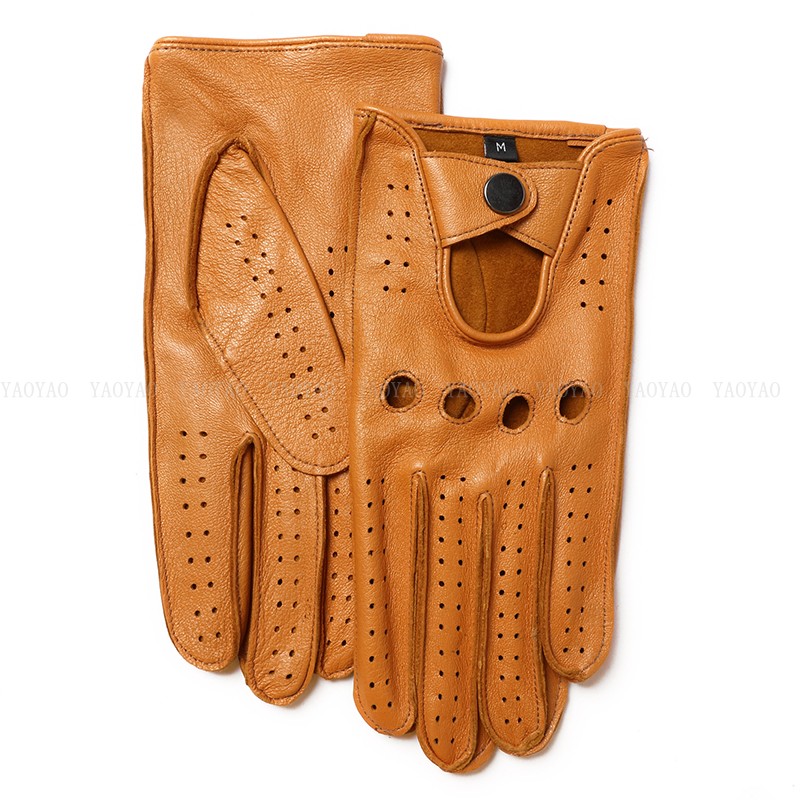 Modne dodatki męskie wiosenne  – Leather Driving Glove recenzja i cena