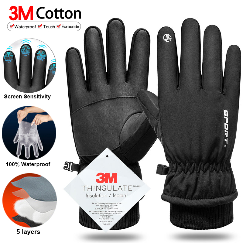 Termiczne zimowe rękawiczki ro – Ski Glove Waterproof recenzja i cena