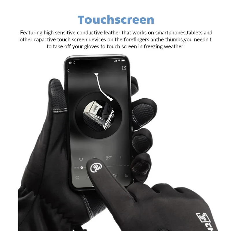 Rękawice zimowe -40 ℃   Wodood – Ski Glove Waterproof recenzja i cena